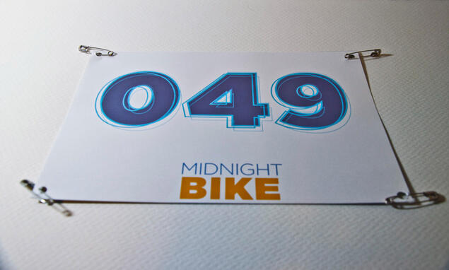 Midnight Bike - shirt number Midnight Bike - shirt number