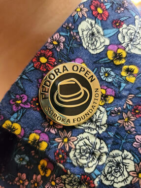 Fedora Open 10th Anniversary Enamel Pins &amp; Ball Markers