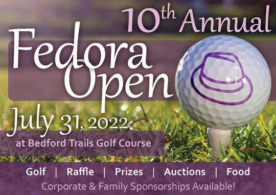 2022 Fedora Open Postcard (Front) 2022 Fedora Open Postcard (Front)