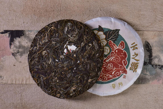 Lunar Rabbit & Camellia Sinensis - Tea Wrapper Version Lunar Rabbit & Camellia Sinensis - Tea Wrapper Version