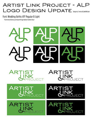 Artist Link Project Logo Design Sheet Artist Link Project Logo Design Sheet