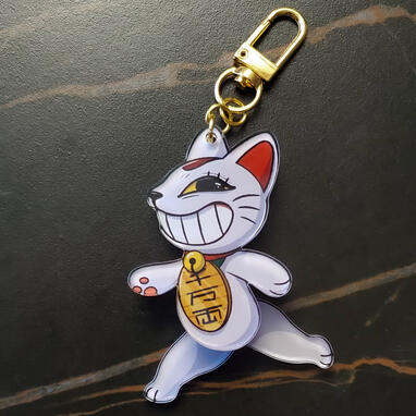 Running Lucky Cat Charm Running Lucky Cat Charm