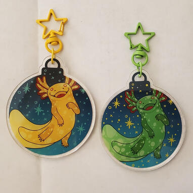 Starry Axolotl Ornament Starry Axolotl Ornament