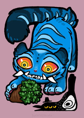 Fanart: K-pop Demon Hunters - Derpy Tiger &amp; Sussy Bird